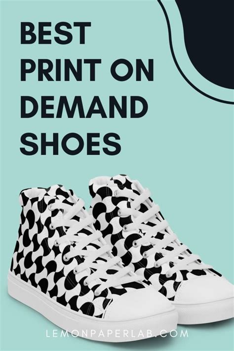 print on demand shoes website.